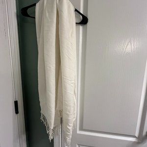 White Pashmina Shawl